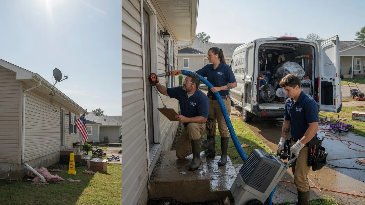 Ceiling Water Damage Restoration in Earle, AR near me